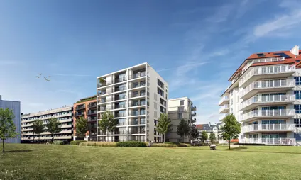 appartementen exterieur voorgevel