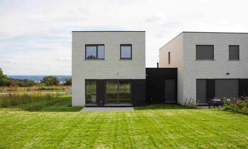 Maison à vendre à Ans vue du jardin- Esplanade des Coteaux