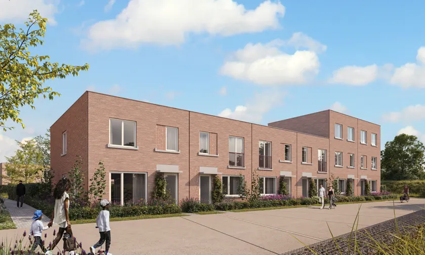 exterieur woningen voorgevel